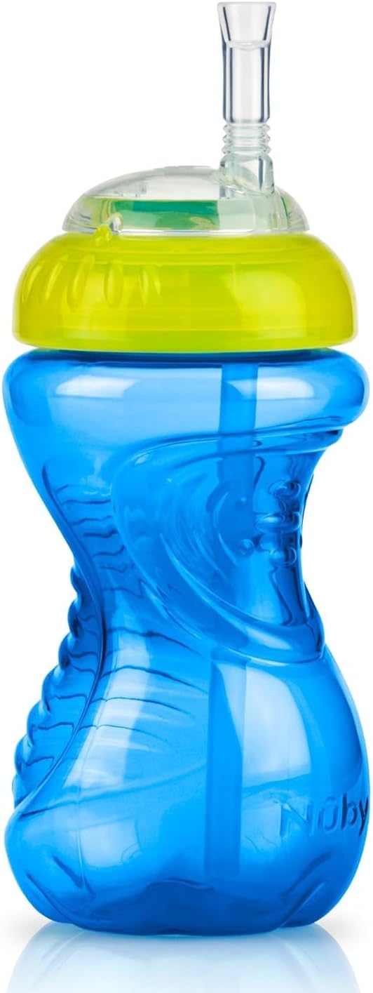 Tasse Antifuite avec Paille Flexible 300ml (3 Pack)