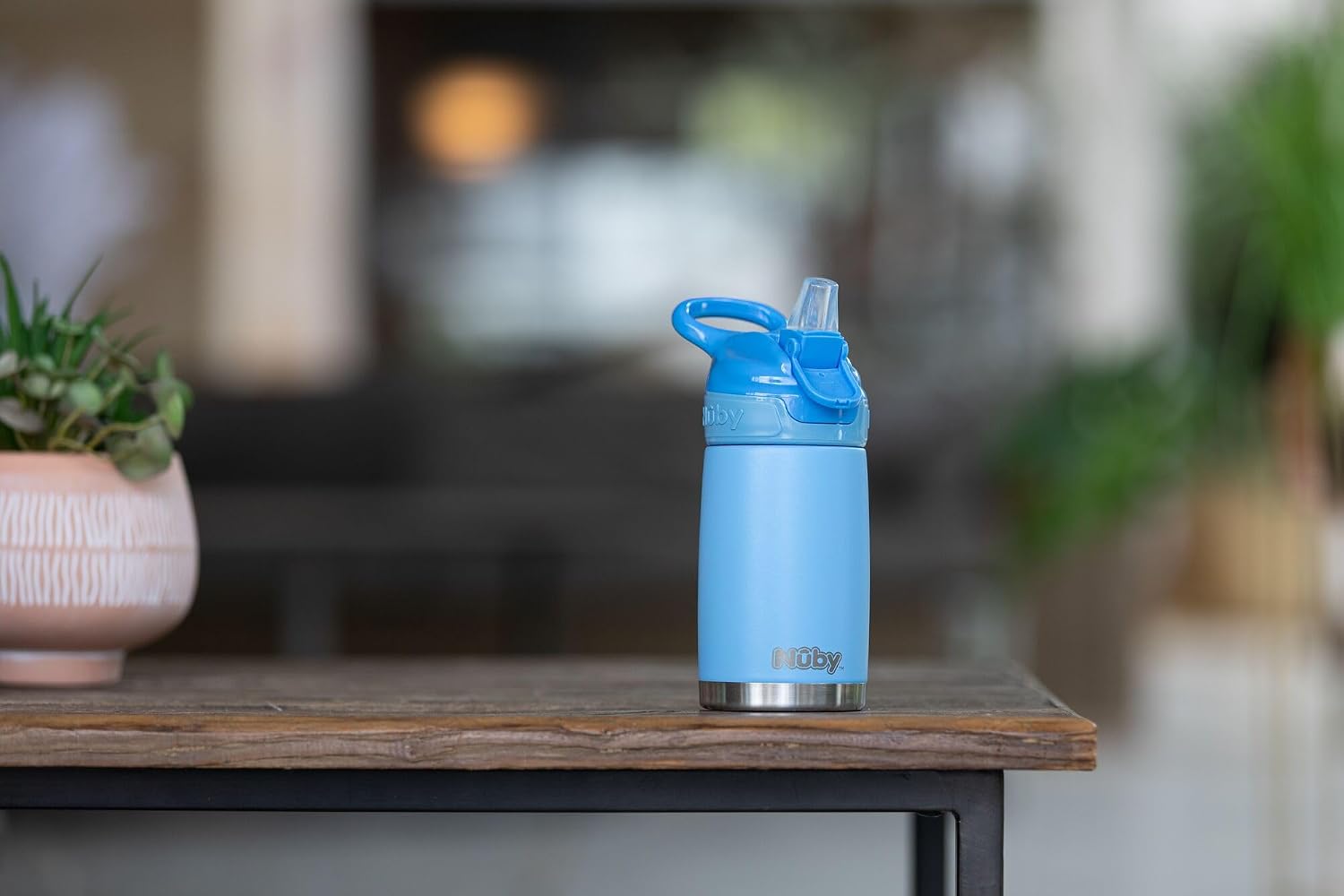 Reflex Flip-it Thermosflasche aus Edelstahl | Blau