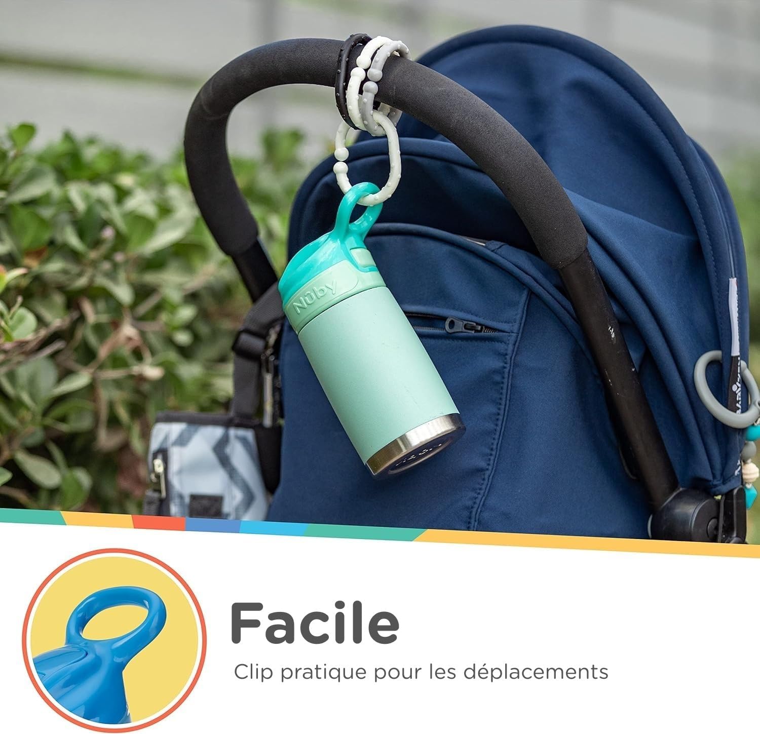Reflex Flip-it Thermosflasche aus Edelstahl | Blau