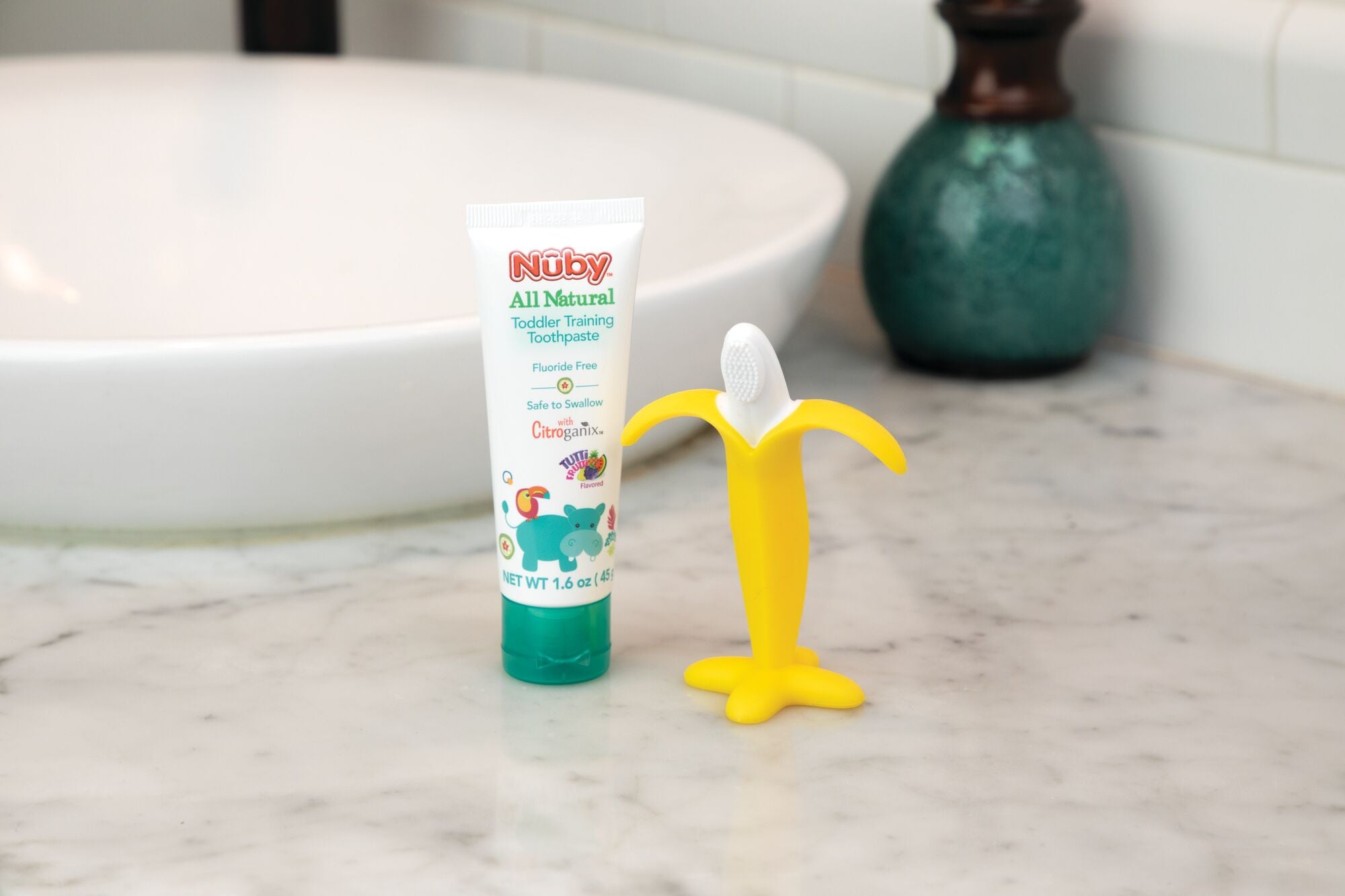 Brosse à dents en forme de Banane