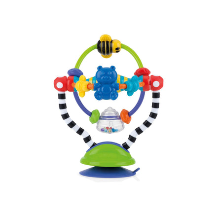 Silly Spinwheel - Jouet Interactif pour Chaise Haute avec Base à Ventouse