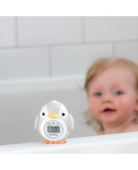 Thermomètre de bain & chambre pour bébé en forme de pingouin