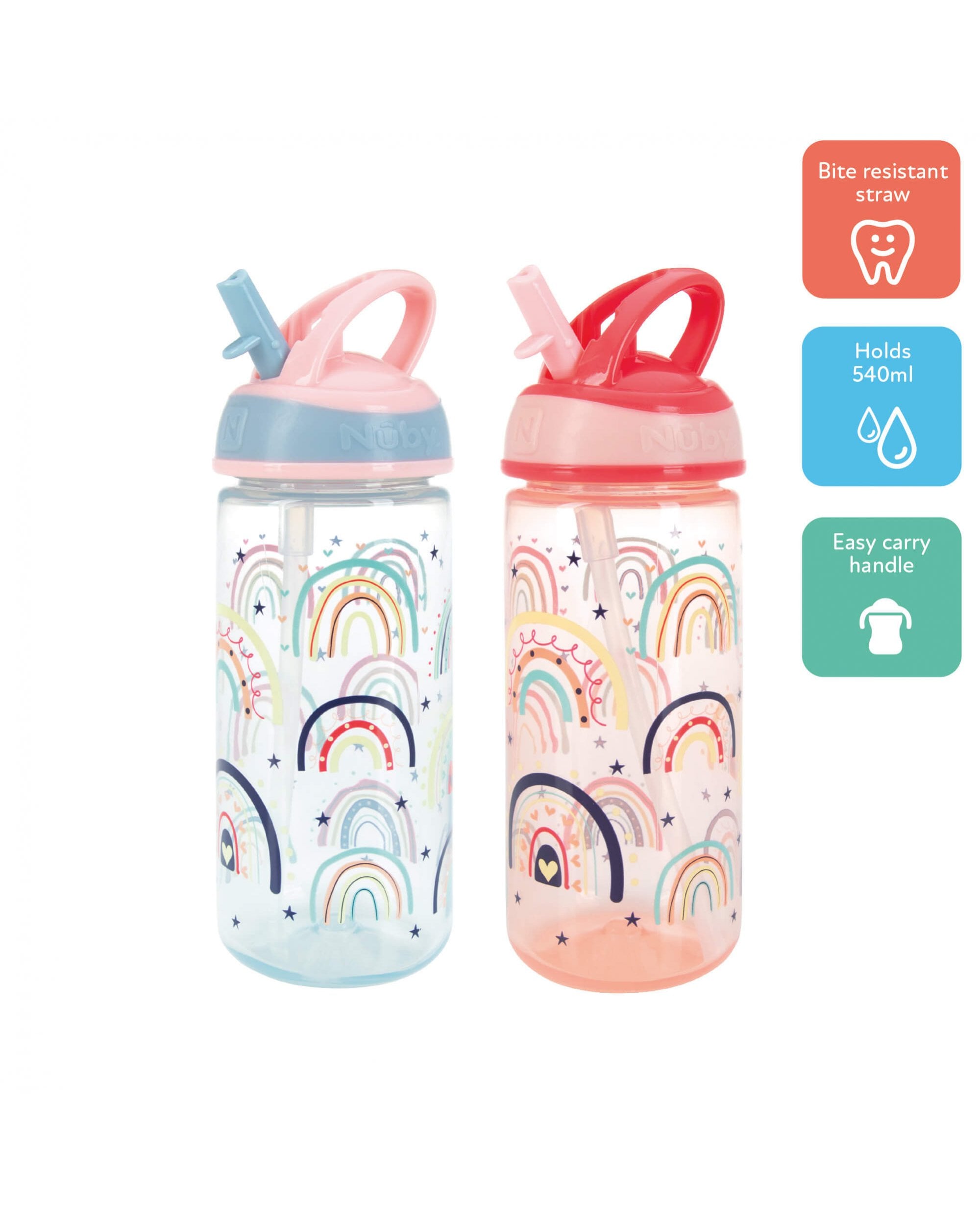 Tasse Super Flip Arc-en-Ciel (2 Pack)