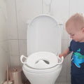 Nuby Siège de toilette de sécurité avec protection anti-éclaboussures intégrée